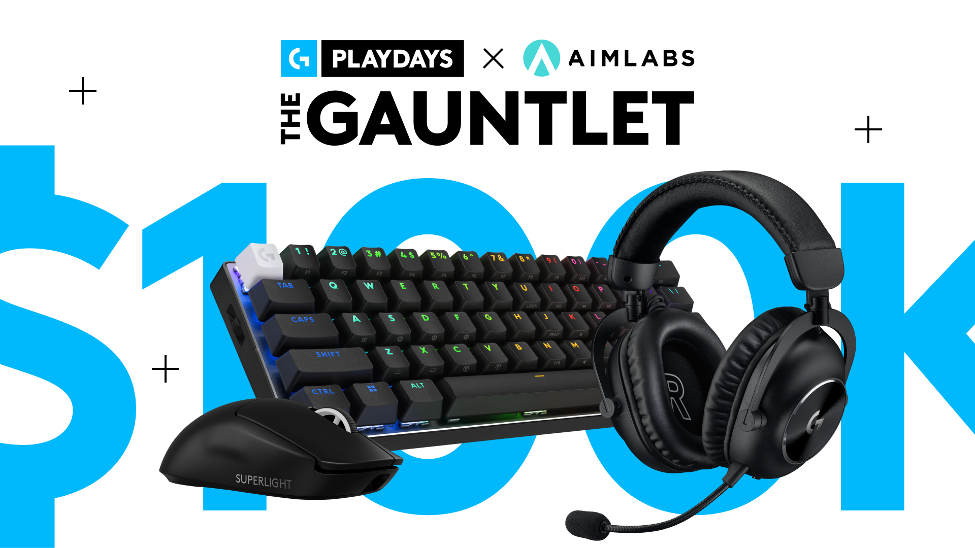 Logitech G și Aimlabs lansează competiția "The Gauntlet" cu premii de peste $100,000