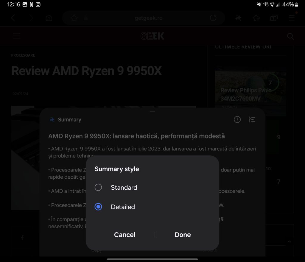 Review Samsung Galaxy Fold 6 - Communicator-ul zilelor noastre
