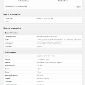 Review Zenbook S 14 UX5406