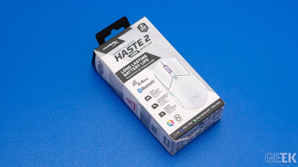 Review HyperX Pulsefire Haste 2 Core Wireless