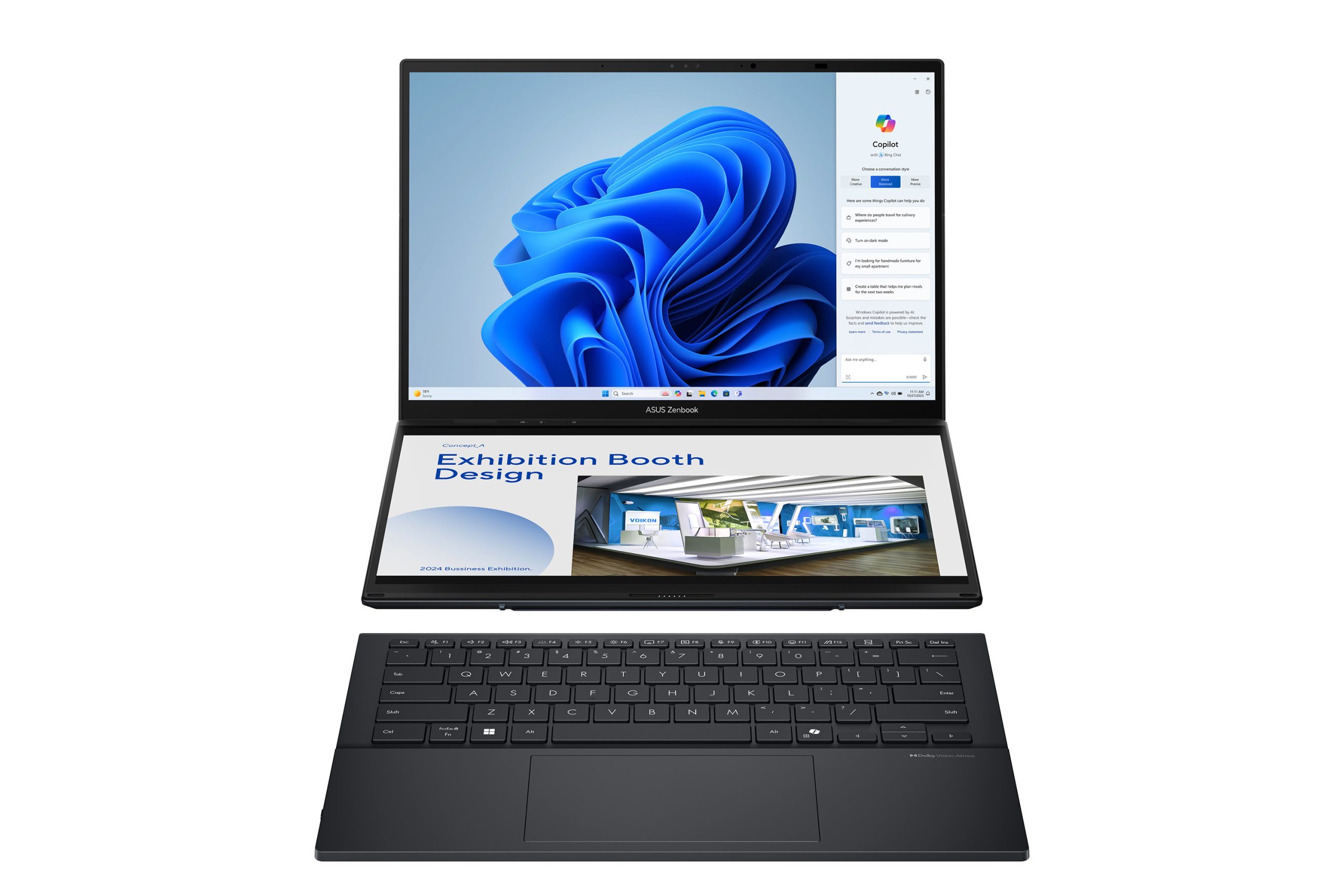 Cea de-a doua ediție a laptopului Zenbook DUO UX8406 intră pe piața românească