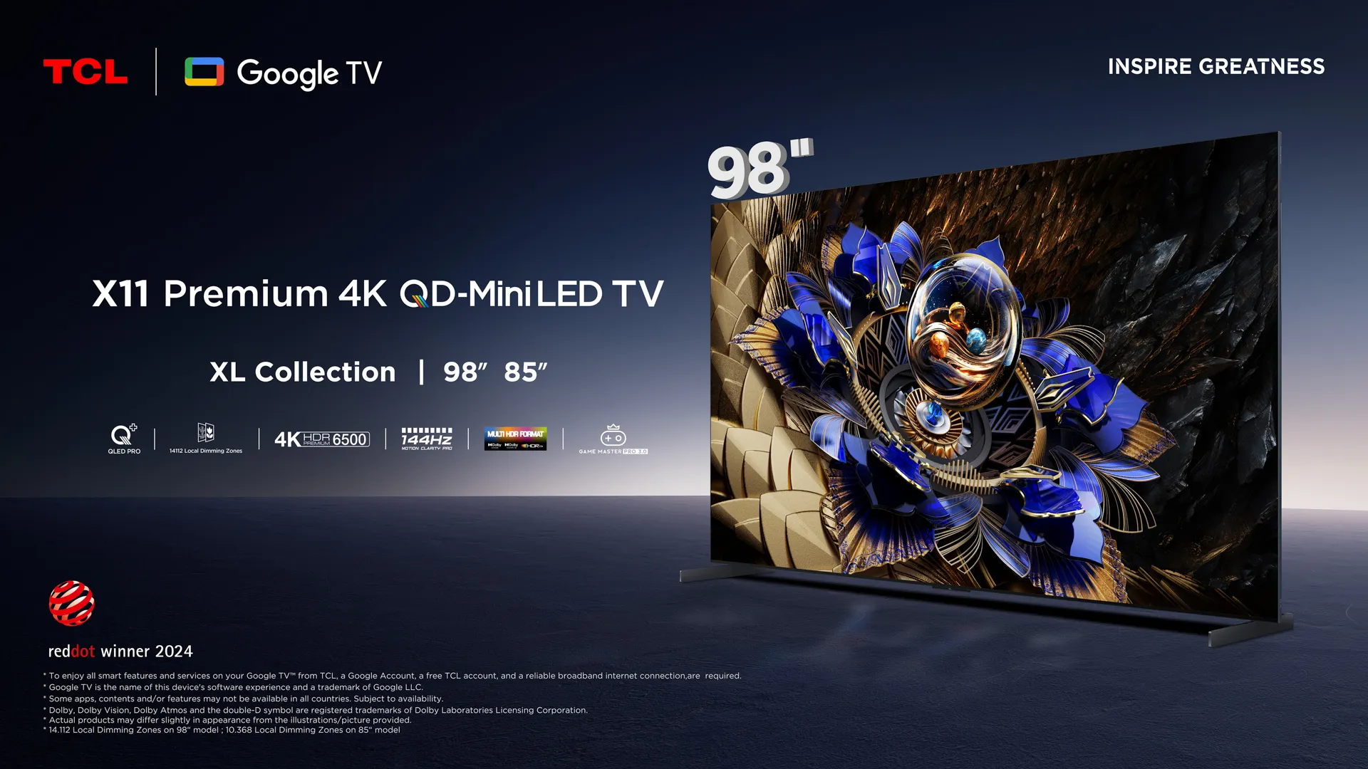 TCL revolutioneaza divertismentul cu televizoare QD-Mini LED de ultima generatie