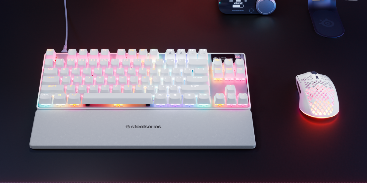 SteelSeries lanseaza noile tastaturi Apex Pro Mini Gen 3 si Apex Pro TKL White Gen 3