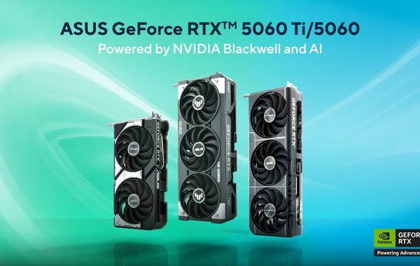 ASUS prezinta noile placi video GeForce RTX 5060 si 5060 Ti