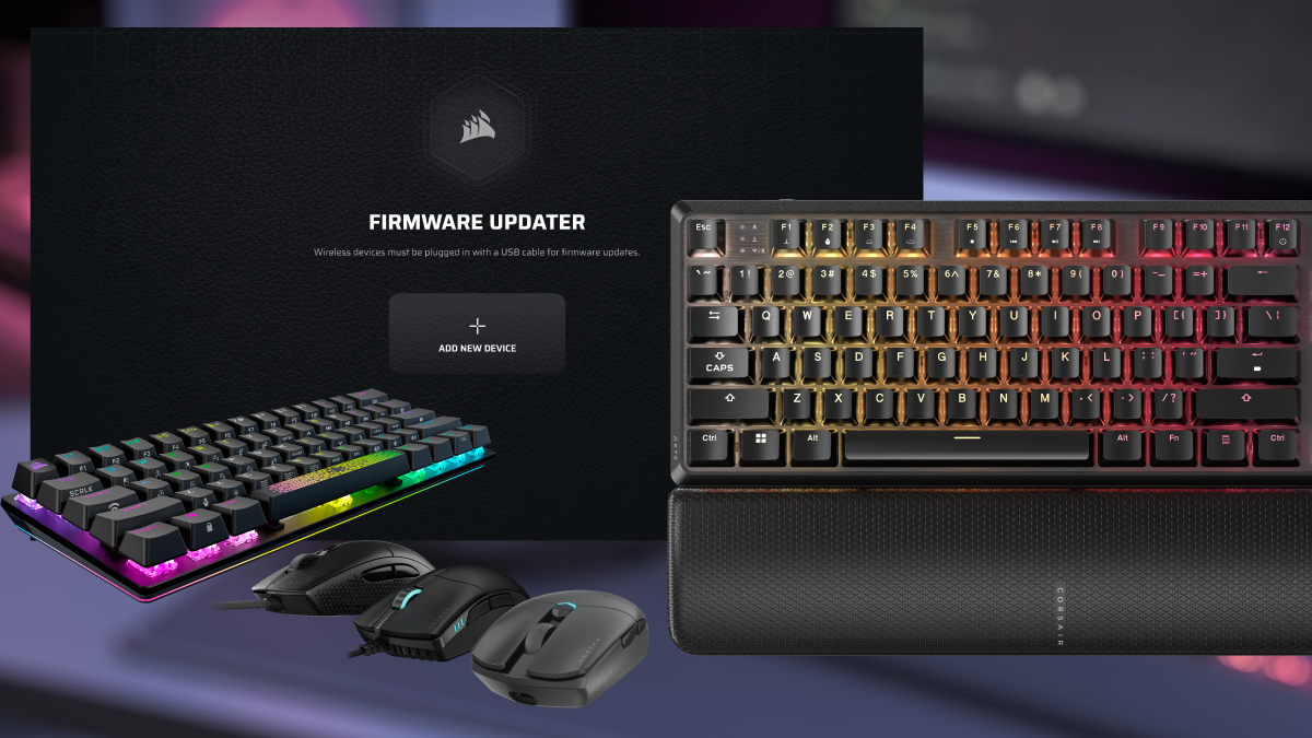 CORSAIR lanseaza utilitarul web pentru update firmware la periferice