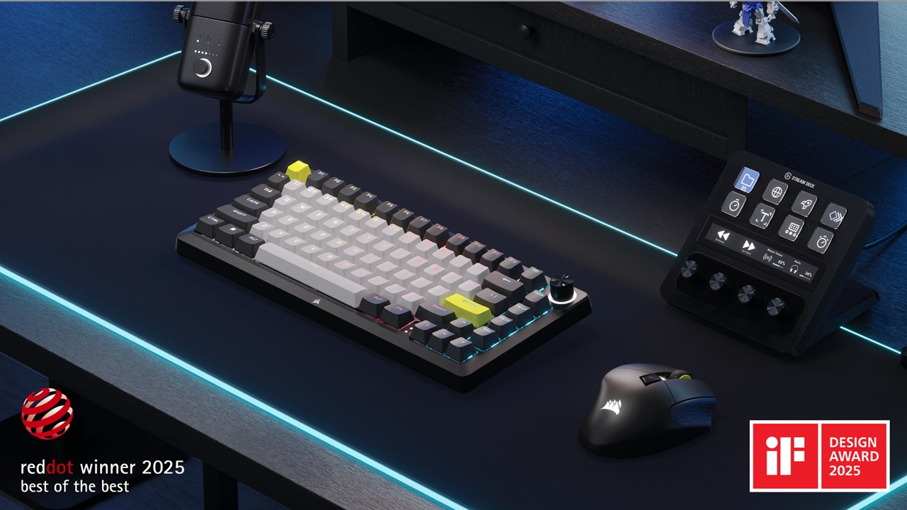 CORSAIR lanseaza kit-ul de tastatura barebones MAKR 75