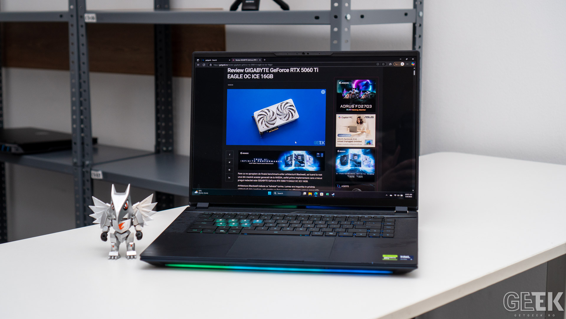 Review AORUS Master 16