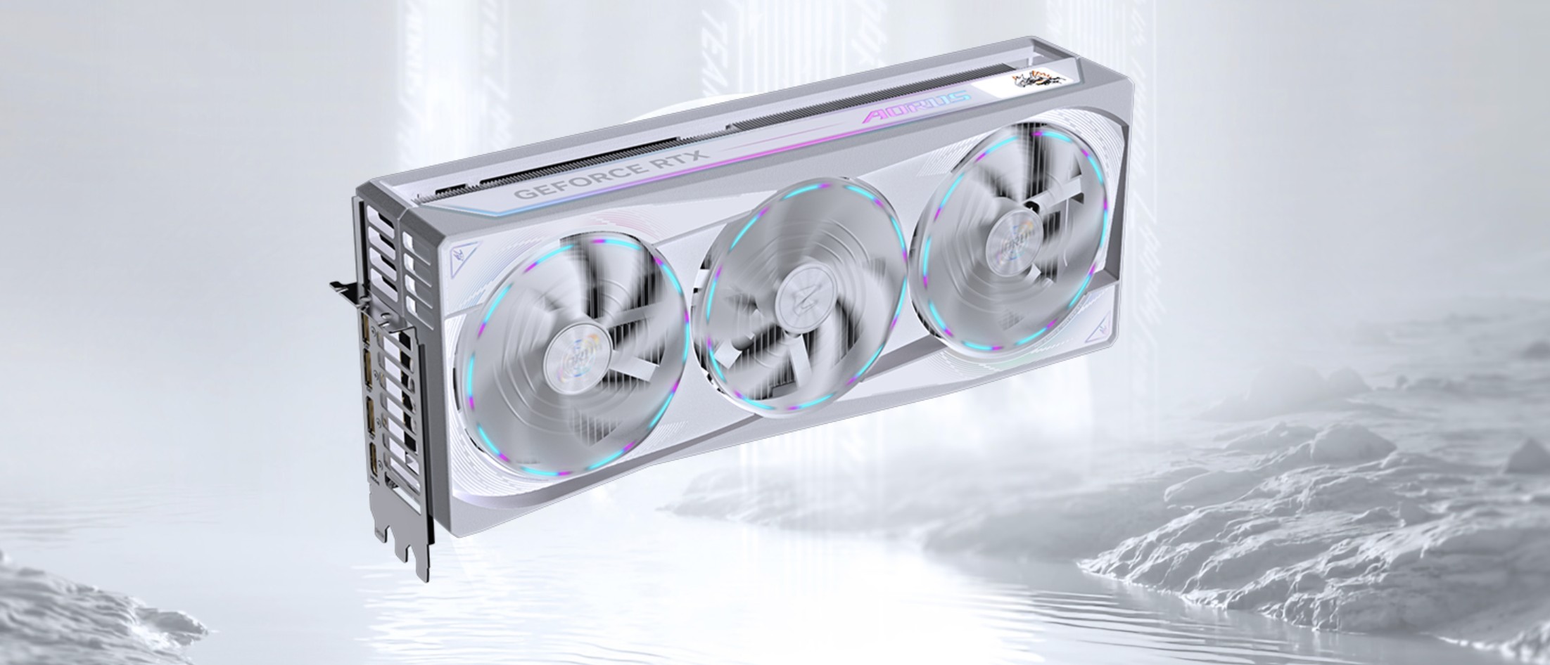 GIGABYTE lanseaza AORUS GeForce RTX 5090 STEALTH ICE 32G