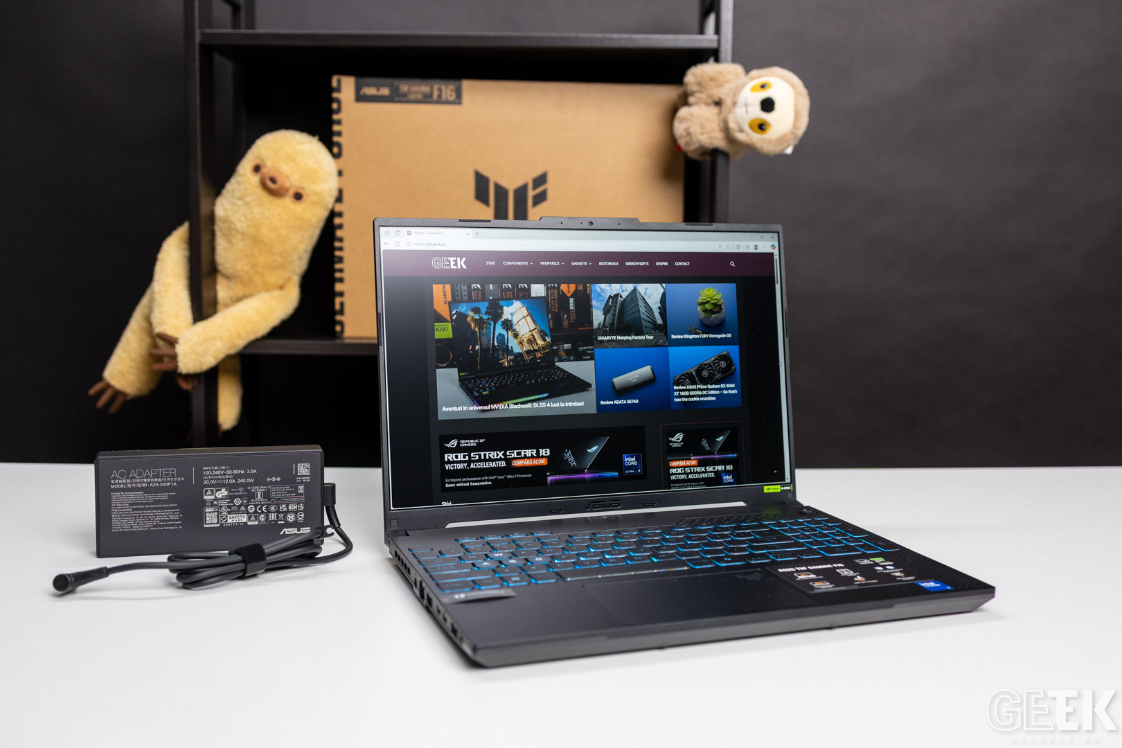 Review ASUS TUF Gaming F16 FX607VU