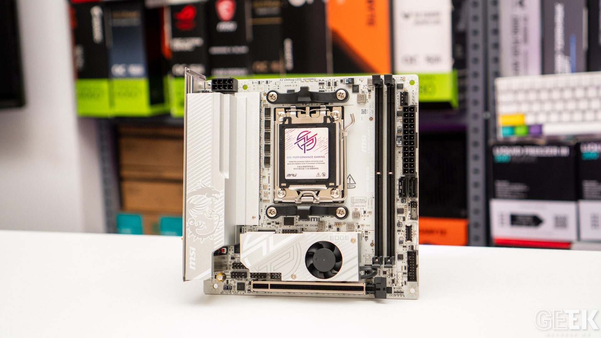 Review MSI MPG B850I EDGE TI WIFI