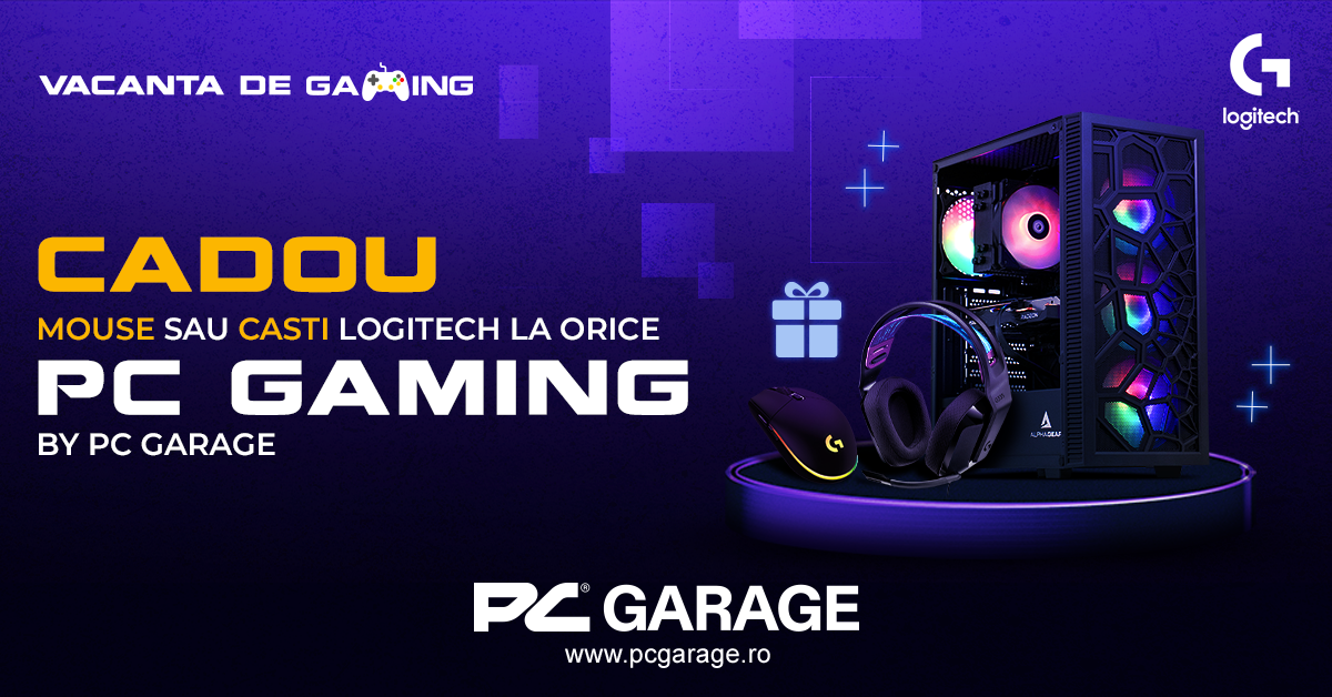 PC Garage lanseaza campania Vacanta de Gaming 2025