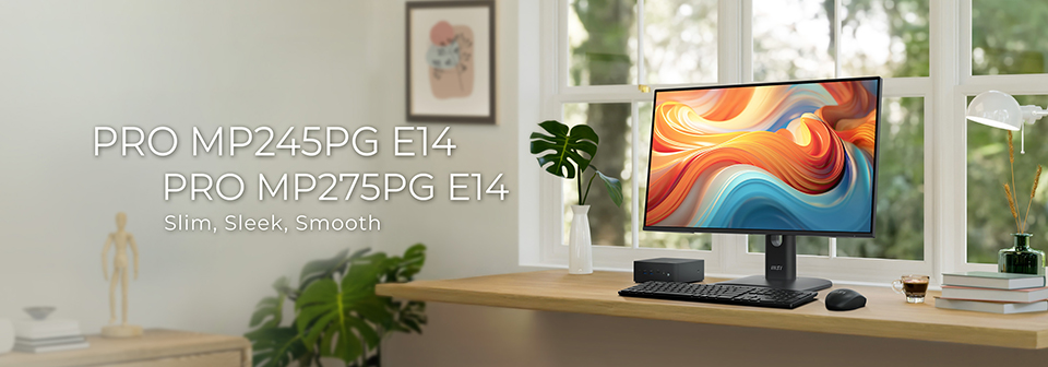 MSI lanseaza monitorul PRO MP245PG E14