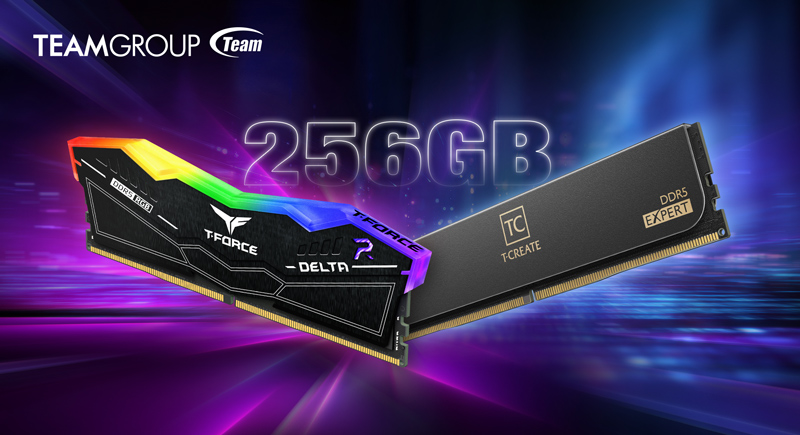 TEAMGROUP lanseaza kituri DDR5 de 256GB