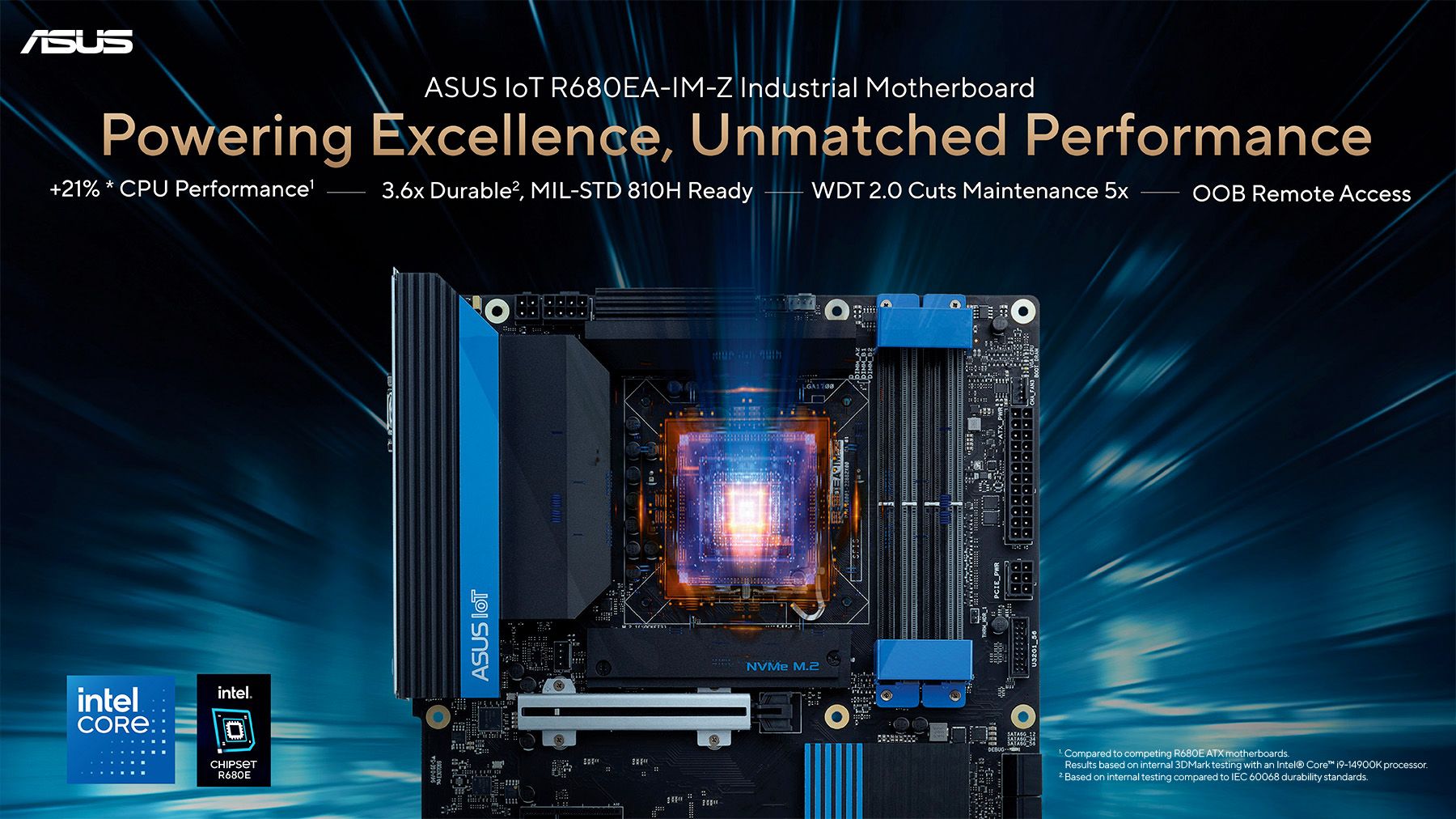 ASUS IoT lanseaza placa de baza ASUS R680EA-IM-Z
