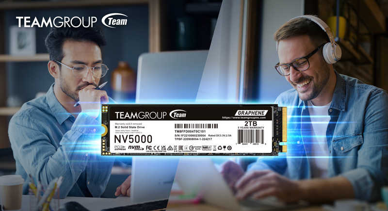 TEAMGROUP lanseaza SSD-ul PCIe 4.0 NV5000