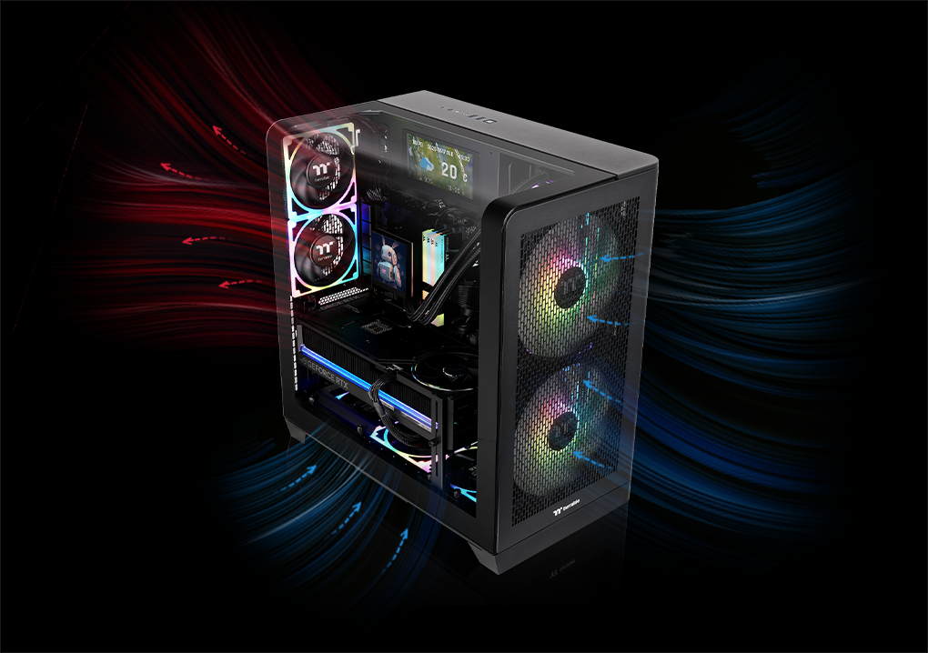 Thermaltake anunta carcasa View 390 Air