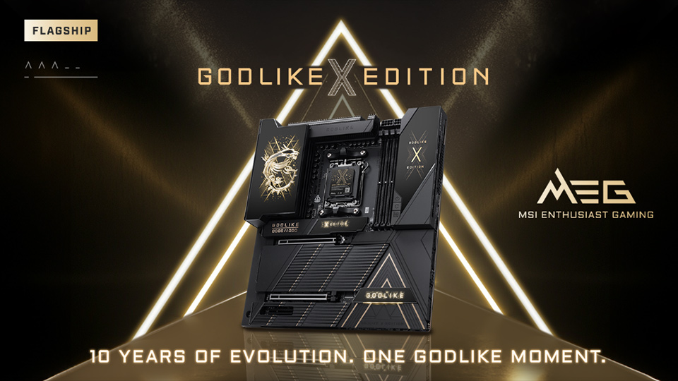 MSI lanseaza placa de baza MEG X870E GODLIKE X EDITION
