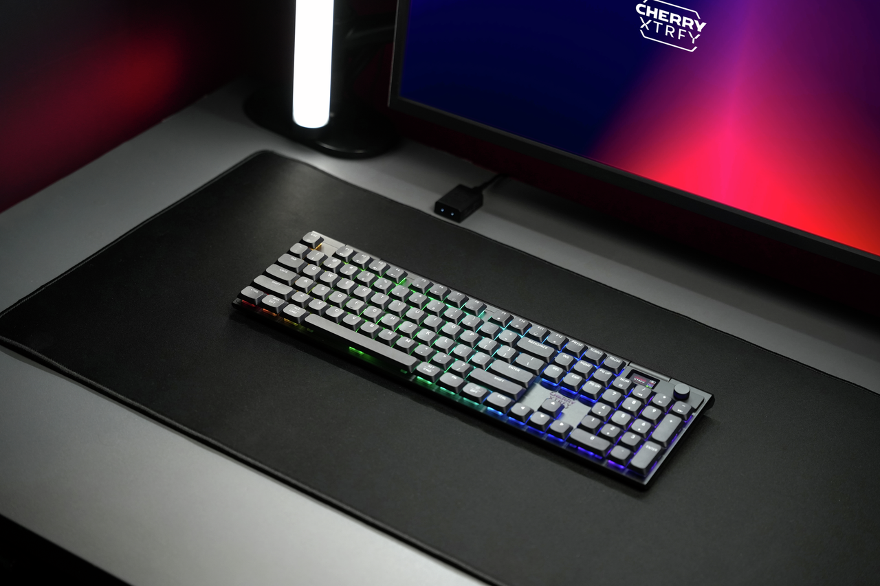 CHERRY XTRFY lanseaza tastatura MX 10.1 Wireless cu polling rate 8000 Hz si autonomie de pana la 900 ore