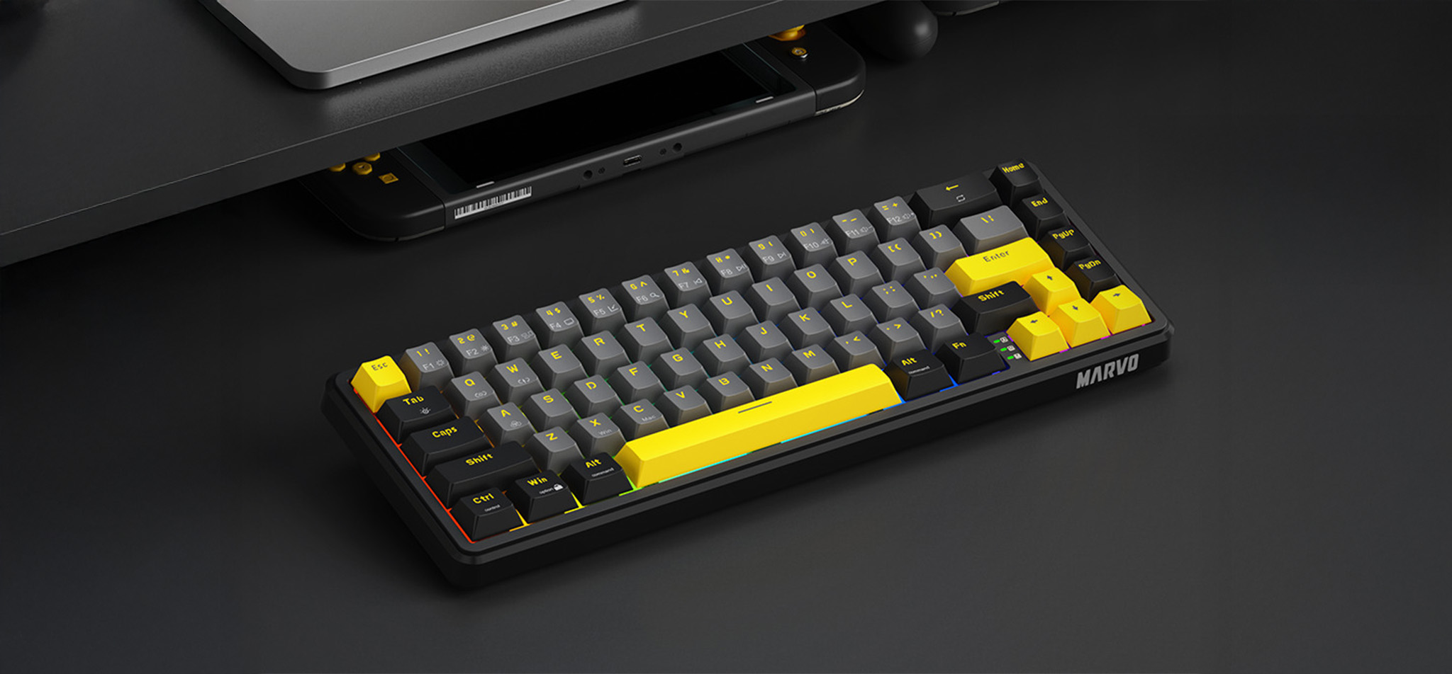 MARVO lanseaza tastatura mecanica Magma M40