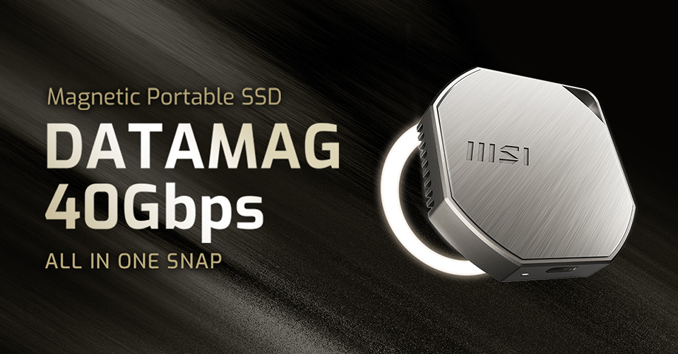 MSI lanseaza SSD-ul portabil DATAMAG 40Gbps