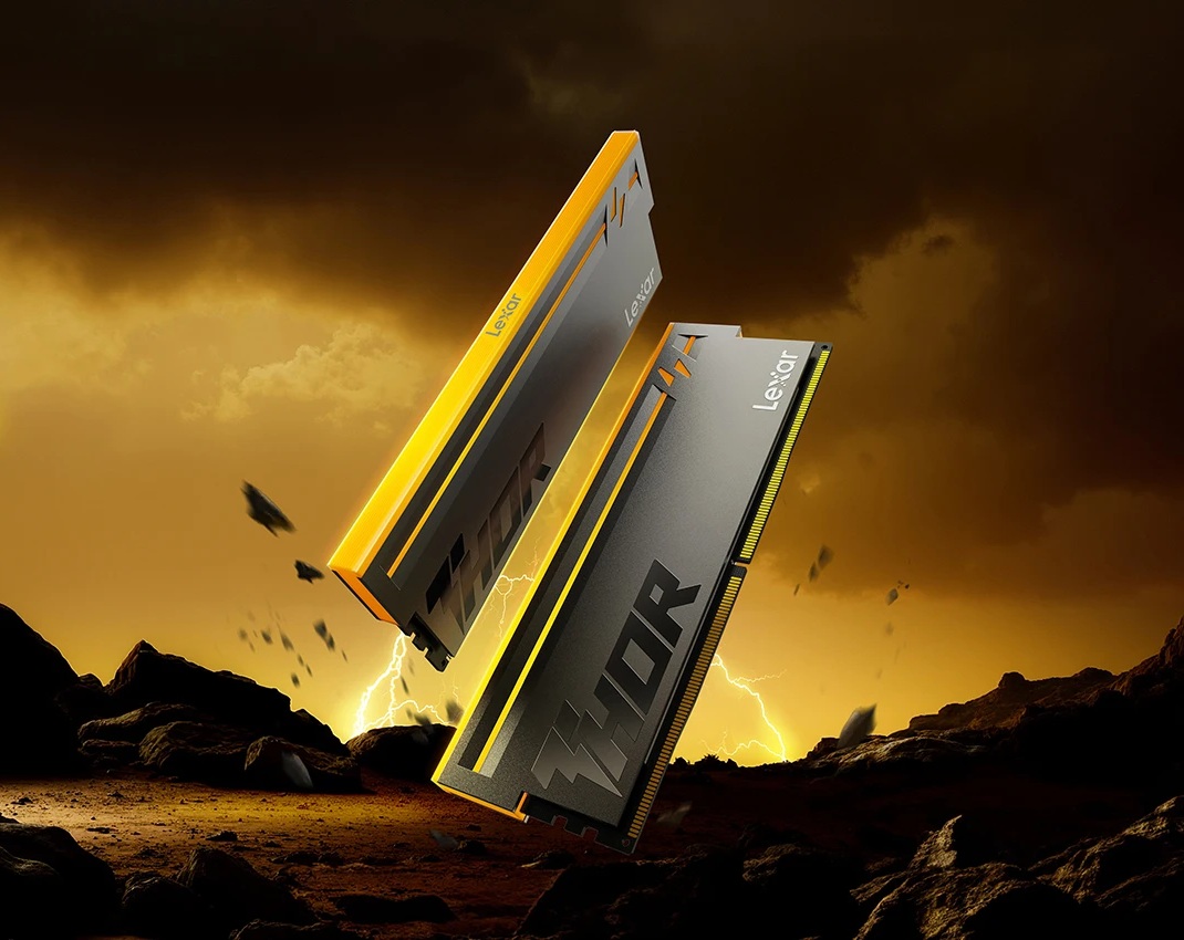 Lexar anunta memoria DDR5 THOR RGB 2nd Gen
