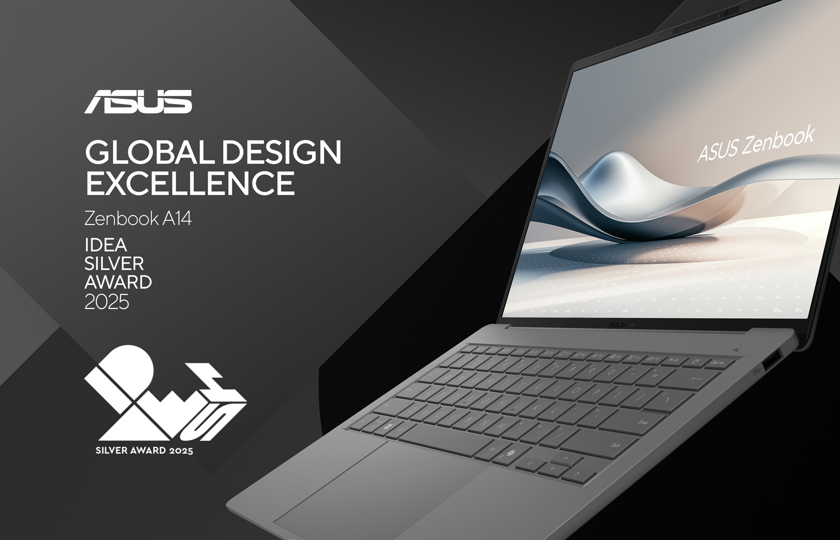 ASUS Zenbook A14 UX3407 obtine Silver la IDEA 2025