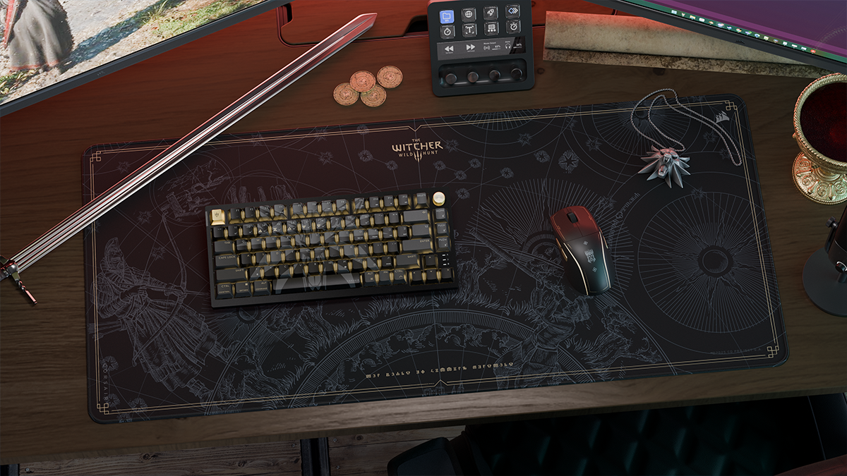 CORSAIR si CD PROJEKT RED sarbatoresc 10 ani de The Witcher 3: Wild Hunt cu o editie limitata de periferice