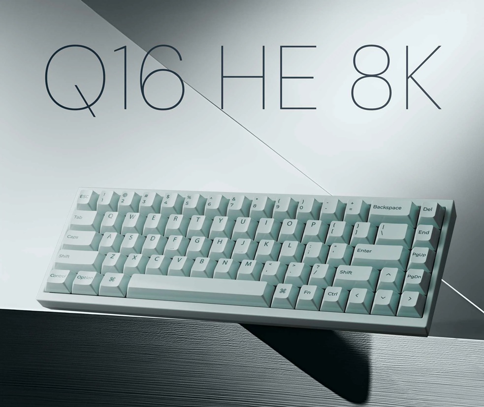 Keychron lanseaza tastatura Q16 HE 8K