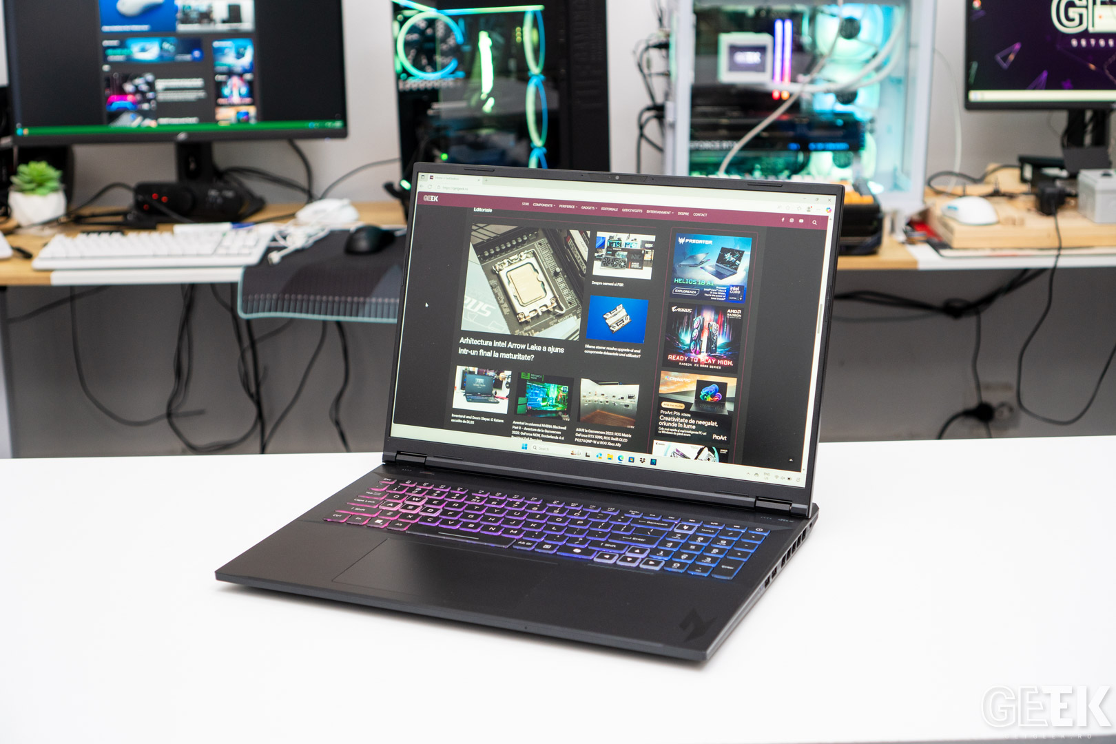 Cand Strix Point patrunde pe taramul Blackwell - Acer Nitro 18 AN18-61
