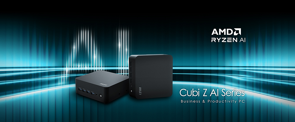 MSI lanseaza mini PC-ul Cubi Z AI 8M cu procesor AMD Ryzen 8000 si NPU integrat
