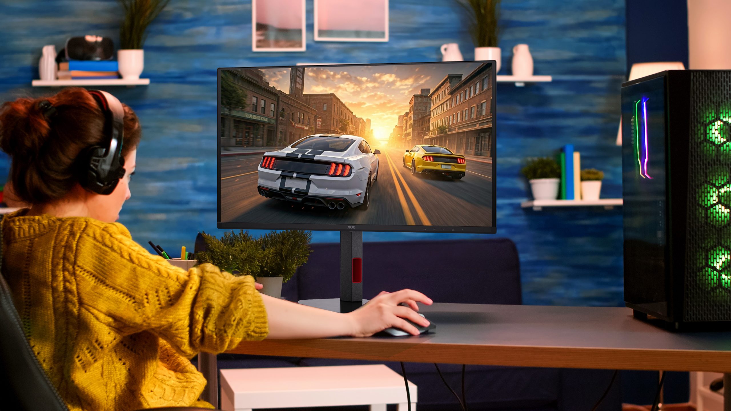 AGON by AOC aduce panourile QD-OLED in mainstream cu noile Q27G4ZDR si Q27G4SDR