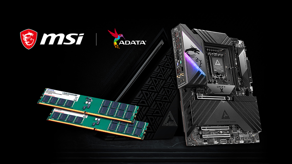 MSI si ADATA anunta primul modul DDR5 CUDIMM 4 Rank de 128 GB