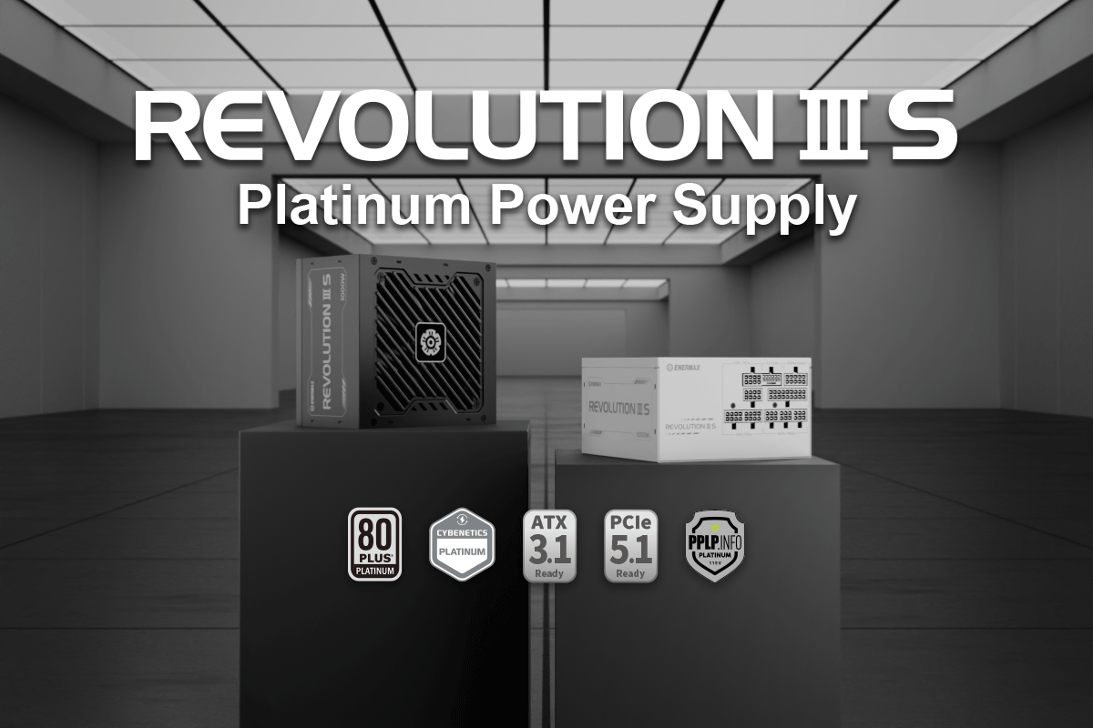 ENERMAX lanseaza sursa REVOLUTION III S 1000W