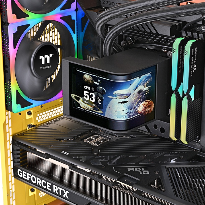 Thermaltake lanseaza AIO-ul Thermaltake MAGCurve 360 Ultra ARGB Sync