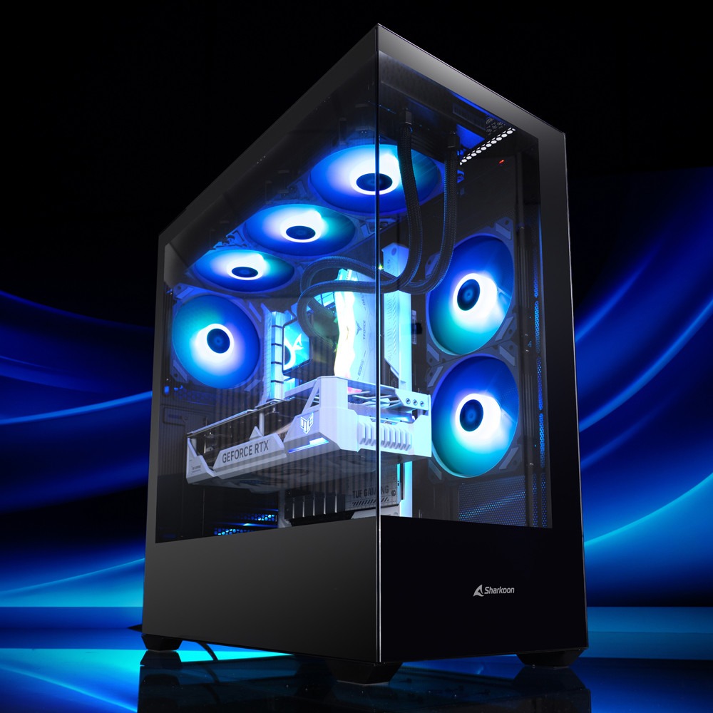 Sharkoon lanseaza carcasa ATX SK6 ARGB