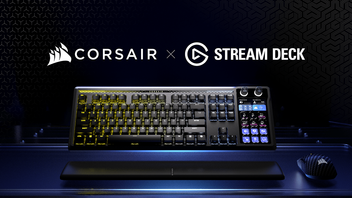 CORSAIR prezinta la CES 2026 tastatura GALLEON 100 SD cu Stream Deck integrat
