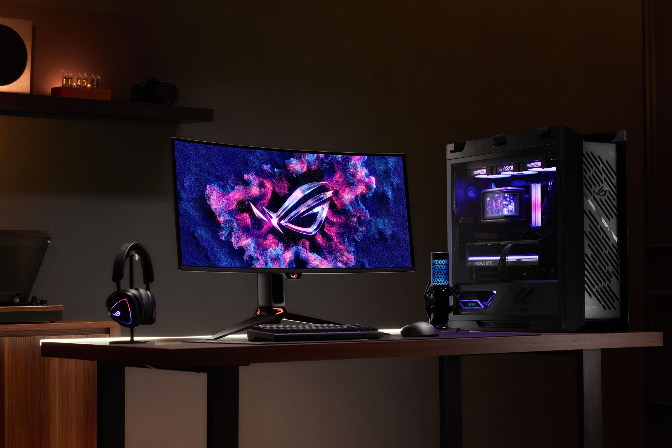 ASUS prezinta la CES 2026 noile monitoare de gaming din gama Republic of Gamers