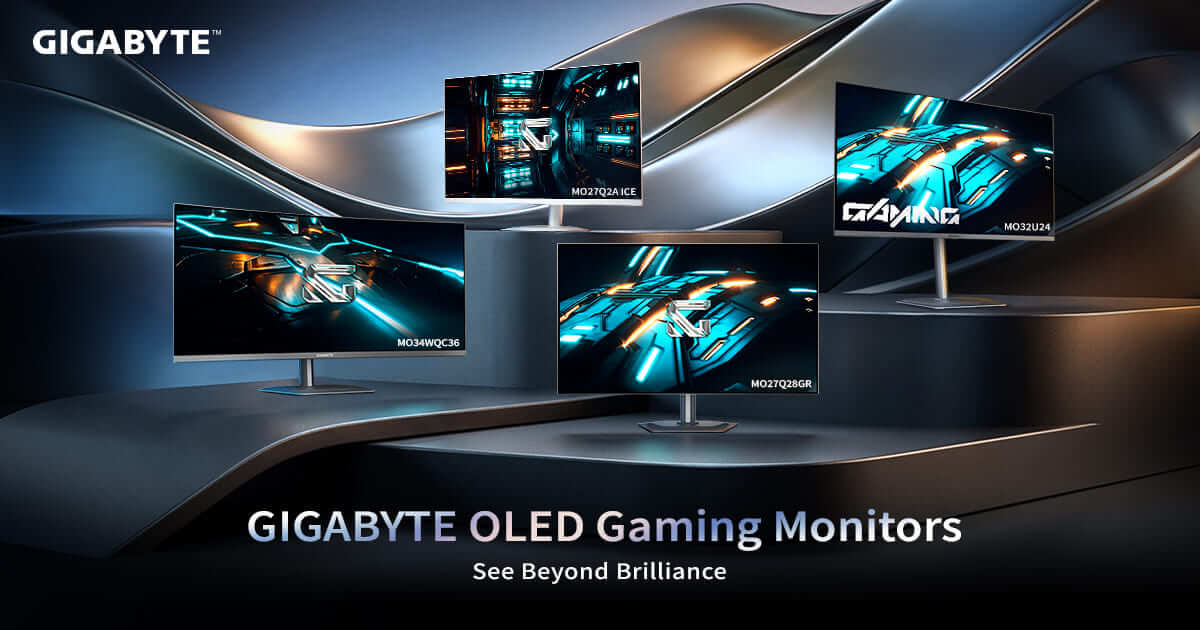GIGABYTE lanseaza la CES 2026 o noua gama de monitoare de gaming cu panel OLED