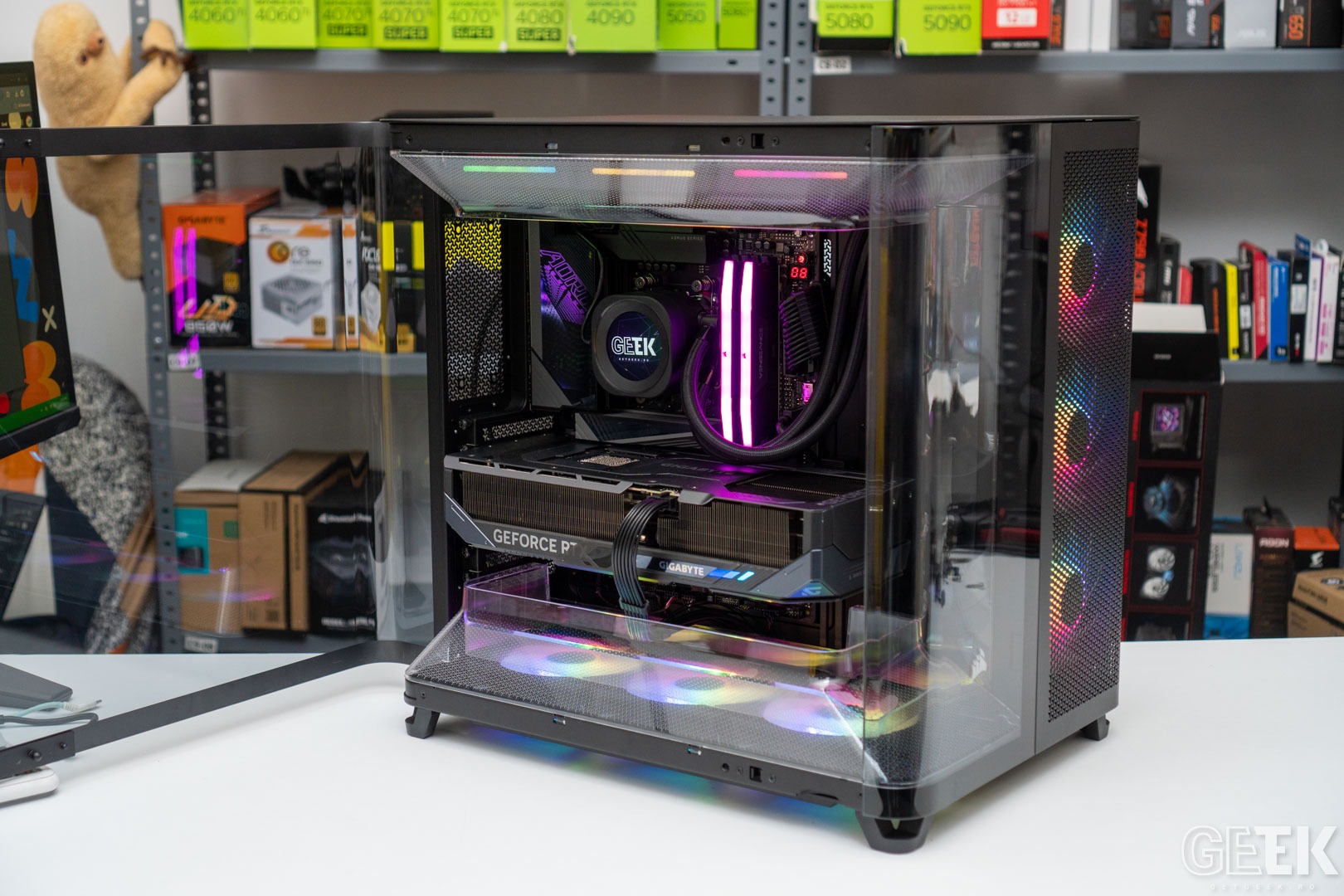 Review CORSAIR Air 5400 RS-R ARGB - The chamber of secrets