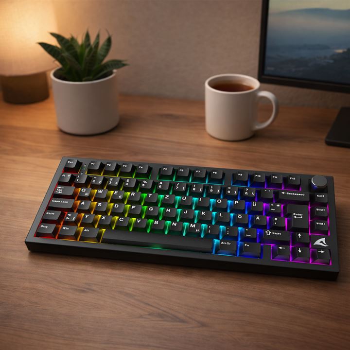 Sharkoon lanseaza tastatura mecanica SKILLER SGK55W
