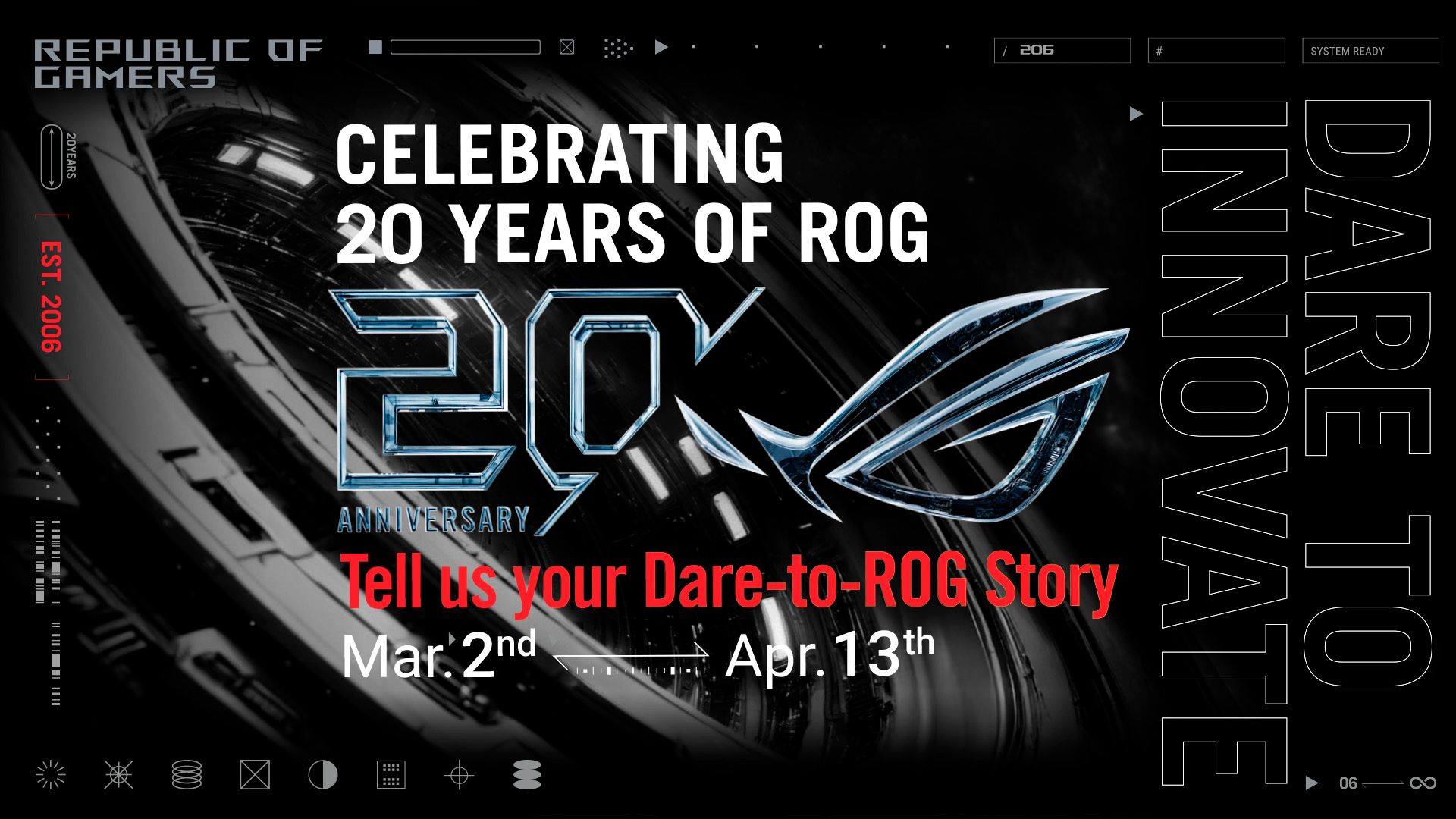 ASUS aniverseaza 20 de ani de Republic of Gamers