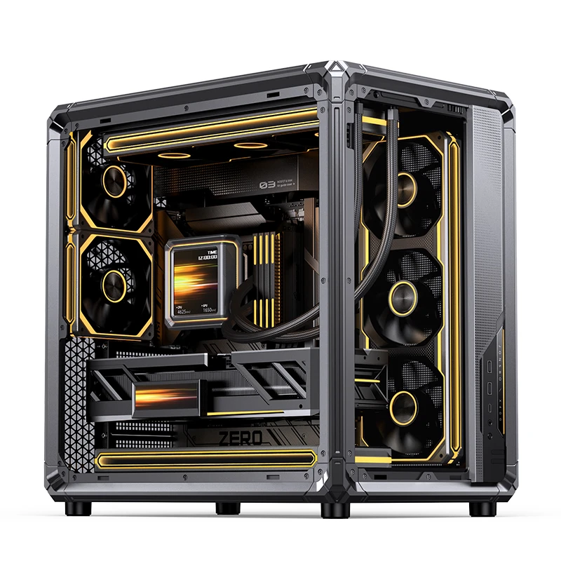 Jonsbo lanseaza TX-360 Black, un cooler AIO de 360 mm cu ecran LCD