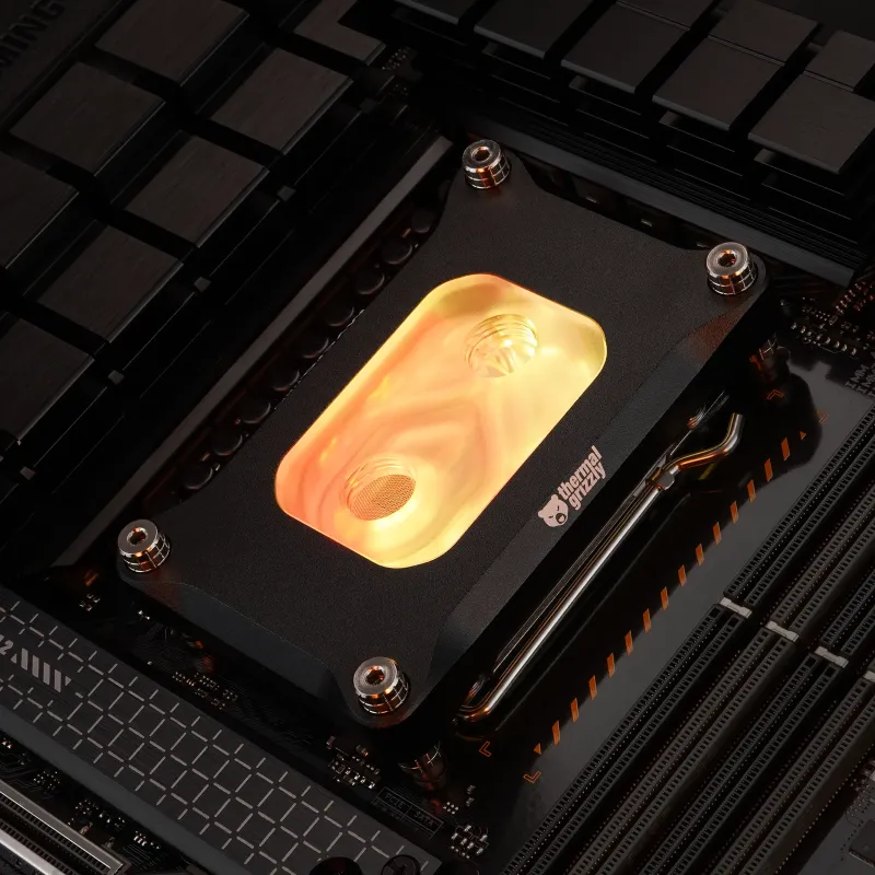 Thermal Grizzly lanseaza water block-urile CPU Mycro Pro RGB pentru AMD AM5 si Intel 1851/1700