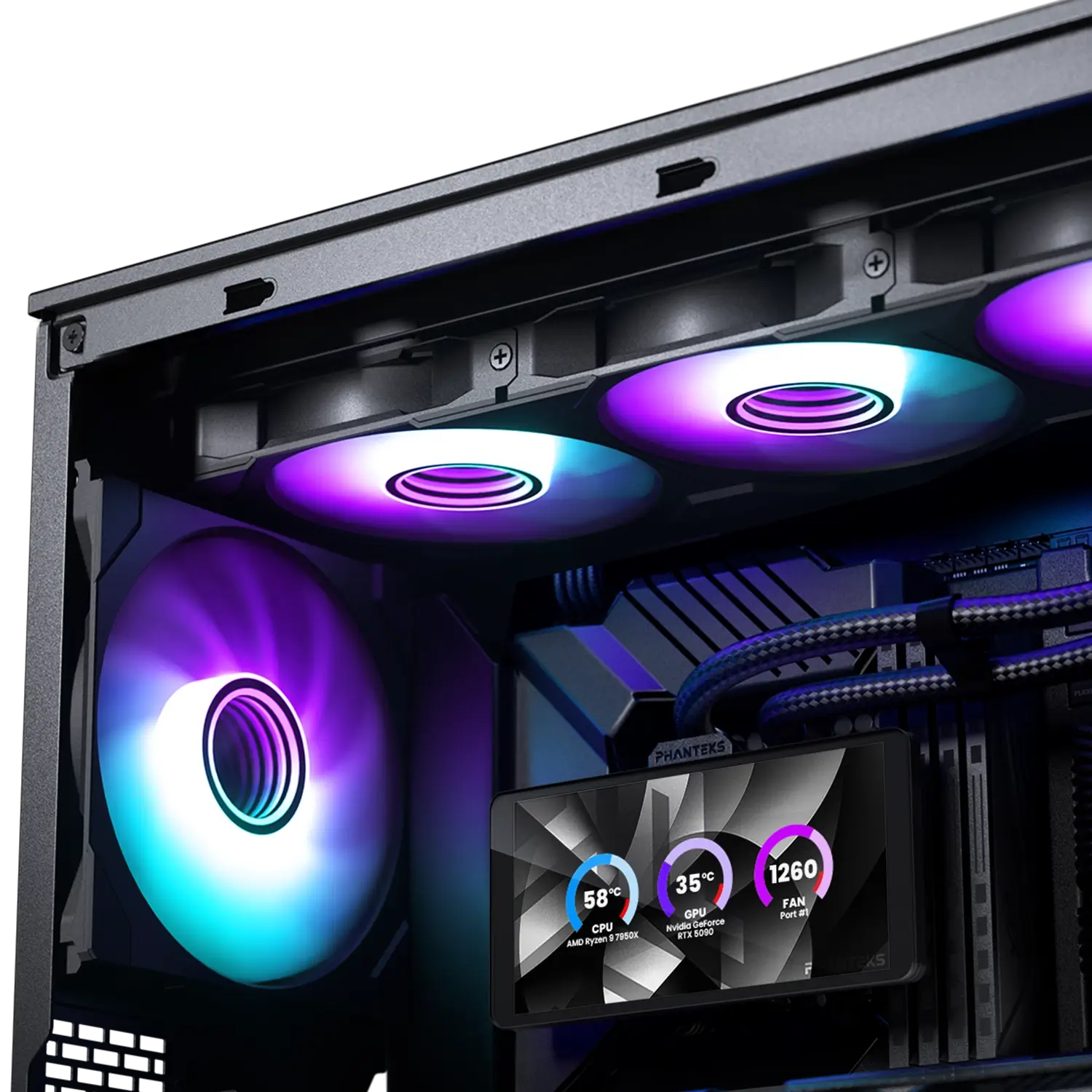 Phanteks lanseaza noul AIO Glacier One 360M25-LCD