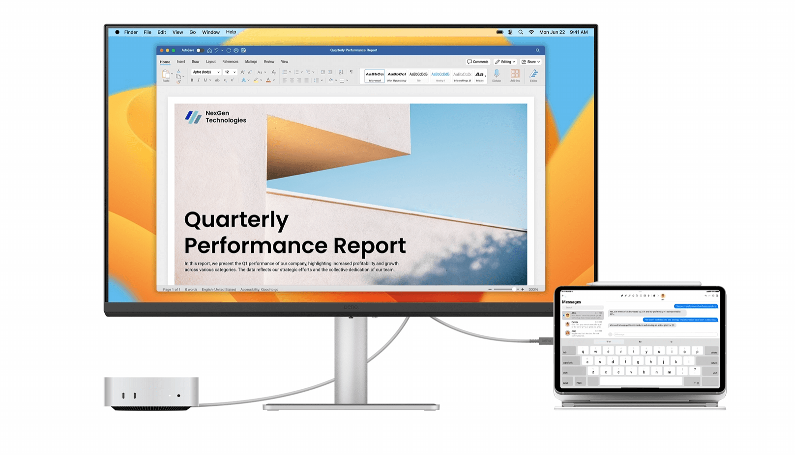BenQ anunta lansarea noului 5K monitor BenQ MA270S optimizat special pentru ecosistemul de dispozitive Apple
