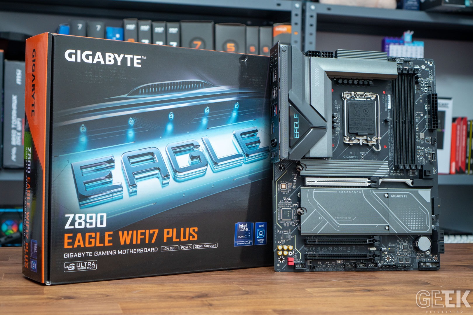 Prezentare GIGABYTE Z890 EAGLE WIFI7 PLUS