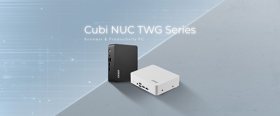 MSI lanseaza mini PC-ul MSI Cubi NUC TWG