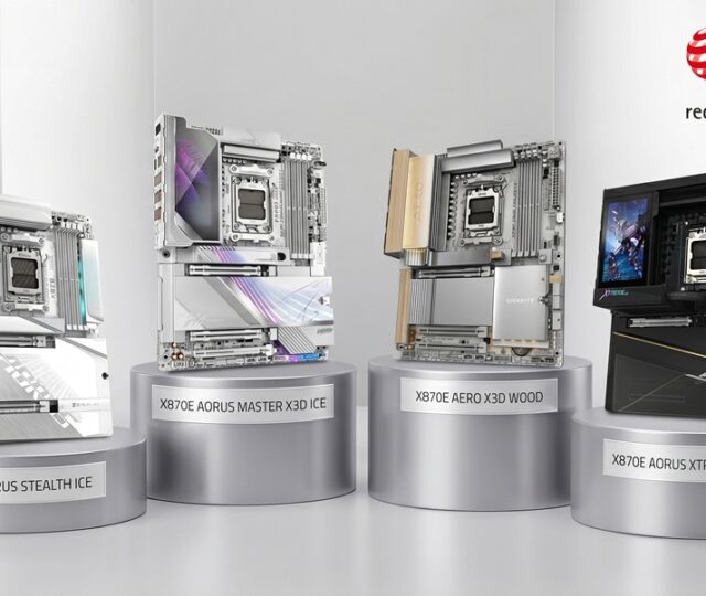 GIGABYTE castiga patru premii Red Dot Design 2026 pentru placile de baza AORUS si AERO